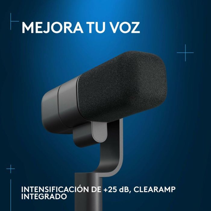 Micrófono Logitech 988-000565 Negro 4 Micrófono Logitech 988-000565 Negro 4