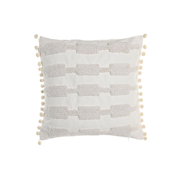 Cojin Urban DKD Home Decor Crudo 45 x 45 cm (2 Unidades) 0 Cojin Urban DKD Home Decor Crudo 45 x 45 cm (2 Unidades) 0