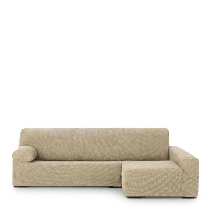 Funda para chaise longue de brazo largo derecho Eysa THOR Beige 170 x 110 x 310 cm 6