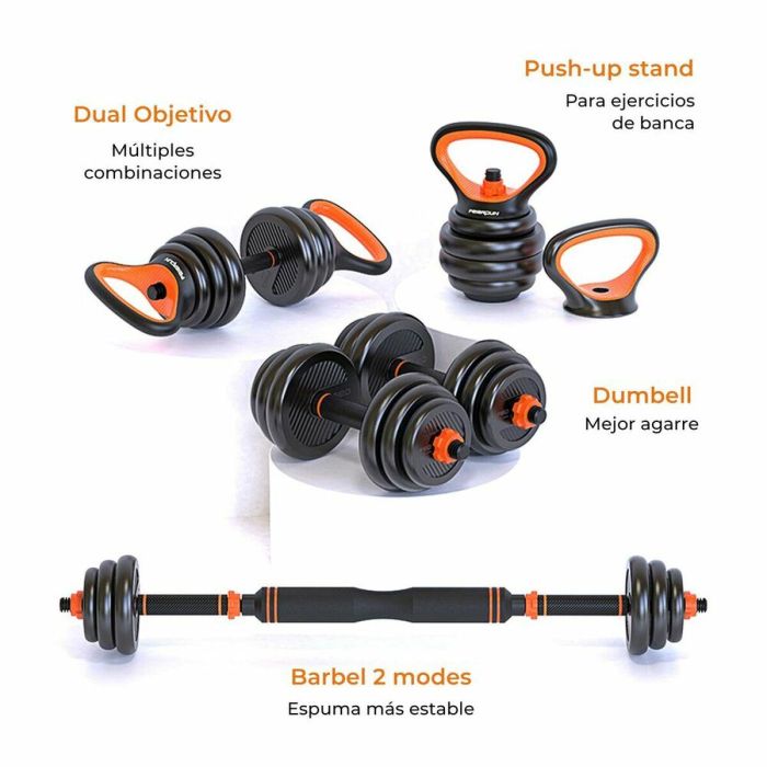 Mancuernas Xiaomi 20 kg 20 kg Negro 7 Mancuernas Xiaomi 20 kg 20 kg Negro 7