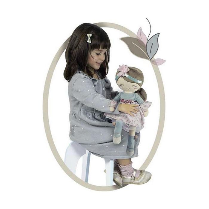 Muñeca de cuerpo blando contiene las piezas para conventirla en cuna balancín. 36cm 2 Muñeca de cuerpo blando contiene las piezas para conventirla en cuna balancín. 36cm 2