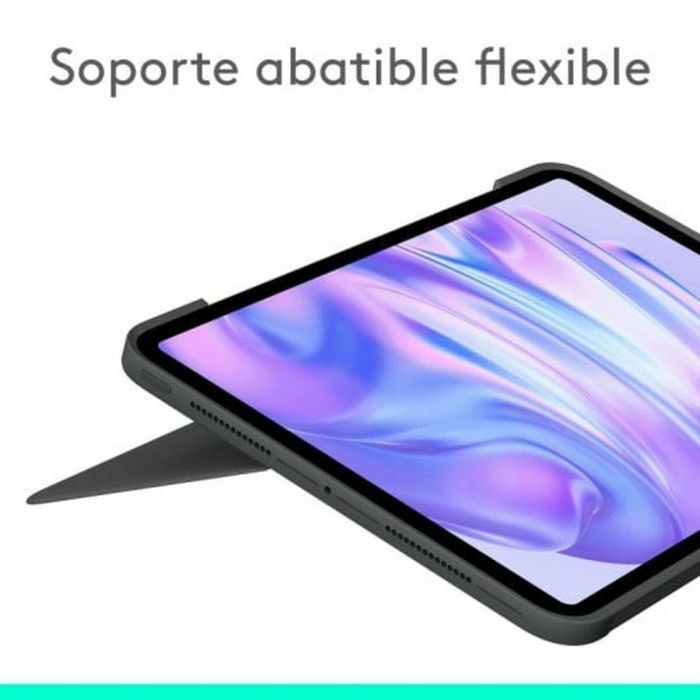 Logitech Funda Combo Touch con Teclado para Apple 11-inch iPad Pro (M4) - Teclado Desmontable, Panel Táctil, Protección Integral, Grafito 7 Logitech Funda Combo Touch con Teclado para Apple 11-inch iPad Pro (M4) - Teclado Desmontable, Panel Táctil, Protección Integral, Grafito 7