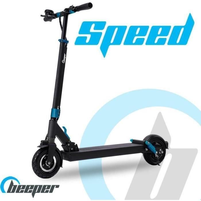 Beeper Speed FX8-G2-6 Patinete Eléctrico Urbano de 8 Pulgadas, Rápido, Cómodo y Maniobrable para Trayectos Diarios 350W 36V 1