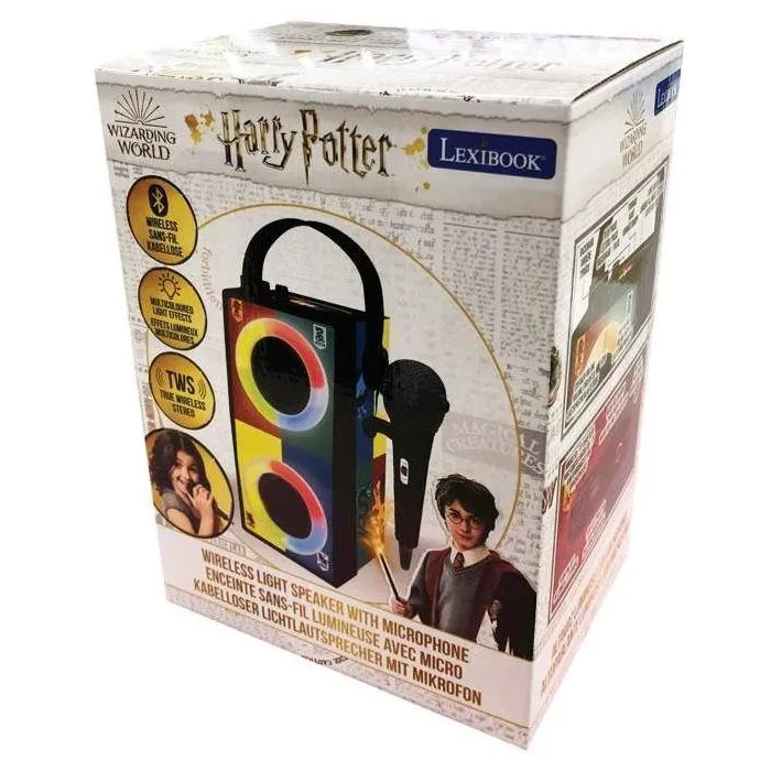 Lexibook Altavoz Bluetooth Portátil Harry Potter con Luces y Micrófono 3 Lexibook Altavoz Bluetooth Portátil Harry Potter con Luces y Micrófono 3