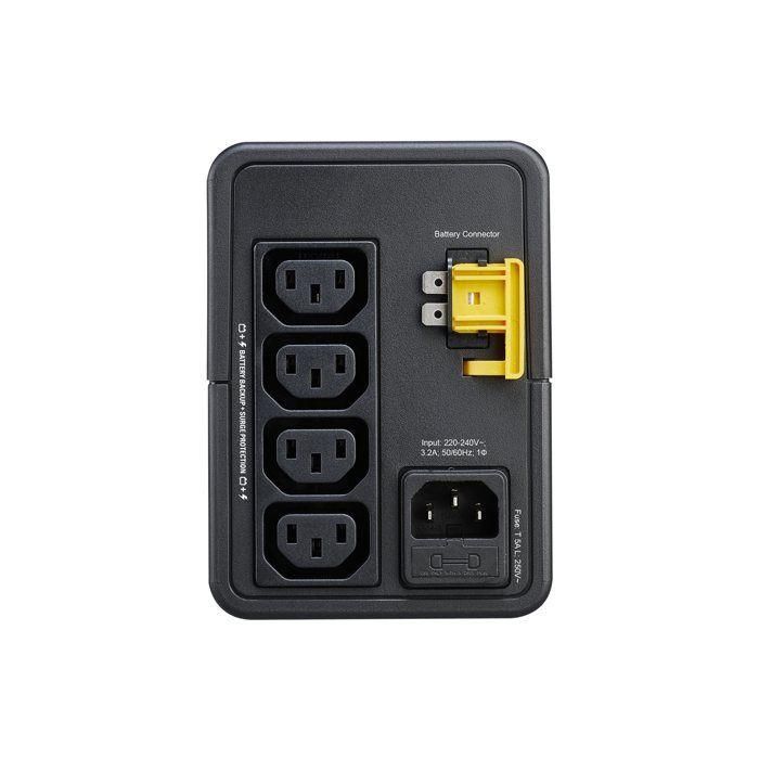 APC BVX700LI sistema de alimentación ininterrumpida (UPS) Línea interactiva 0,7 kVA 360 W 4 salidas AC APC BVX700LI sistema de alimentación ininterrumpida (UPS) Línea interactiva 0,7 kVA 360 W 4 salidas AC