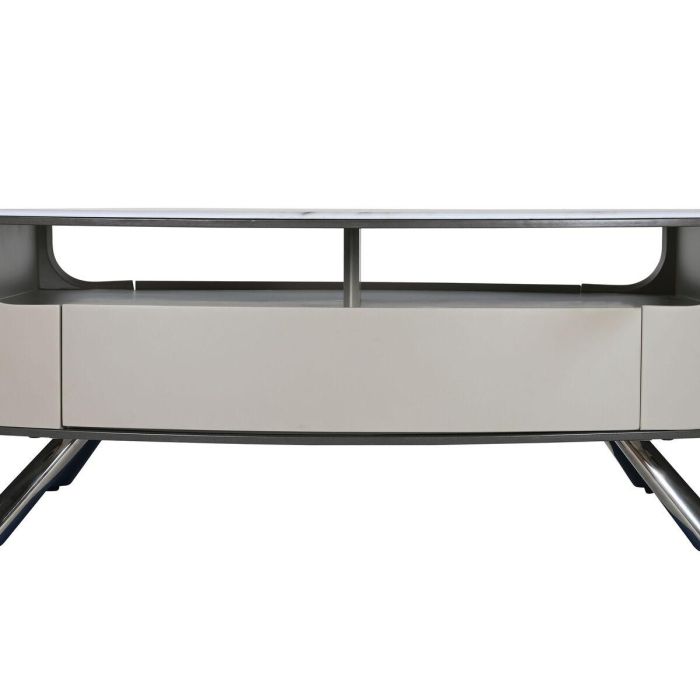 Mesa Centro Moderno DKD Home Decor Beige Blanco 75 x 40 x 140 cm 3 Mesa Centro Moderno DKD Home Decor Beige Blanco 75 x 40 x 140 cm 3