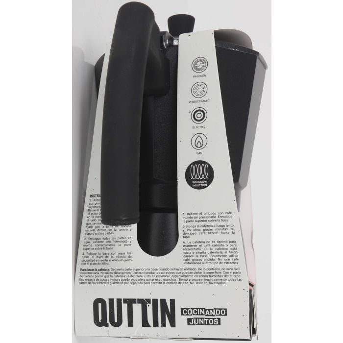 Cafetera 9 Servicios Induccin Darkblack Quttin (6 Unidades) 5 Cafetera 9 Servicios Induccin Darkblack Quttin (6 Unidades) 5