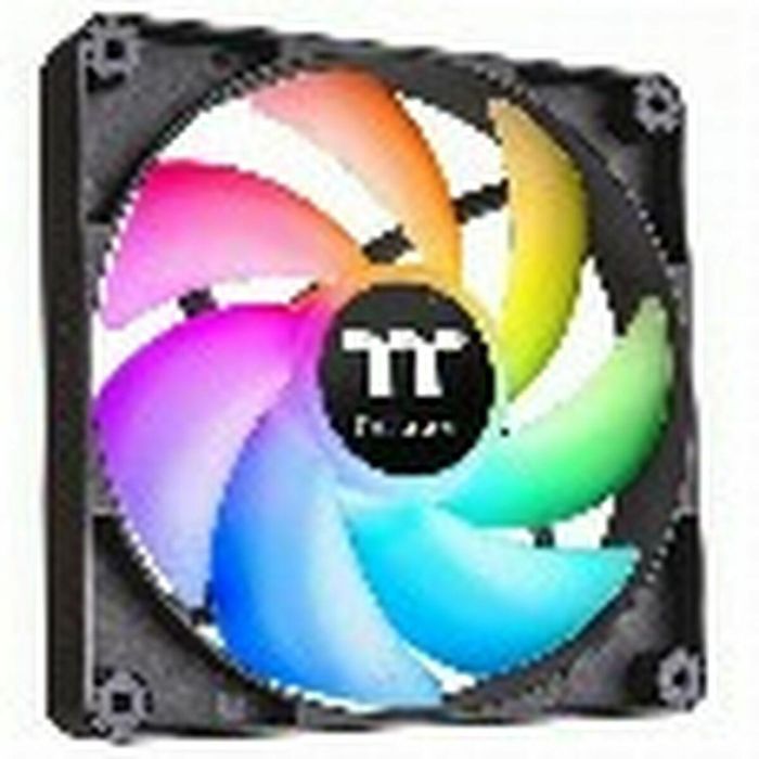 Thermaltake CT140 ARGB Sync Ventilador de Torre PC, Iluminación ARGB Sincronizable, Rodamiento Hidráulico, Negro, 2 Unidades 1 Thermaltake CT140 ARGB Sync Ventilador de Torre PC, Iluminación ARGB Sincronizable, Rodamiento Hidráulico, Negro, 2 Unidades 1