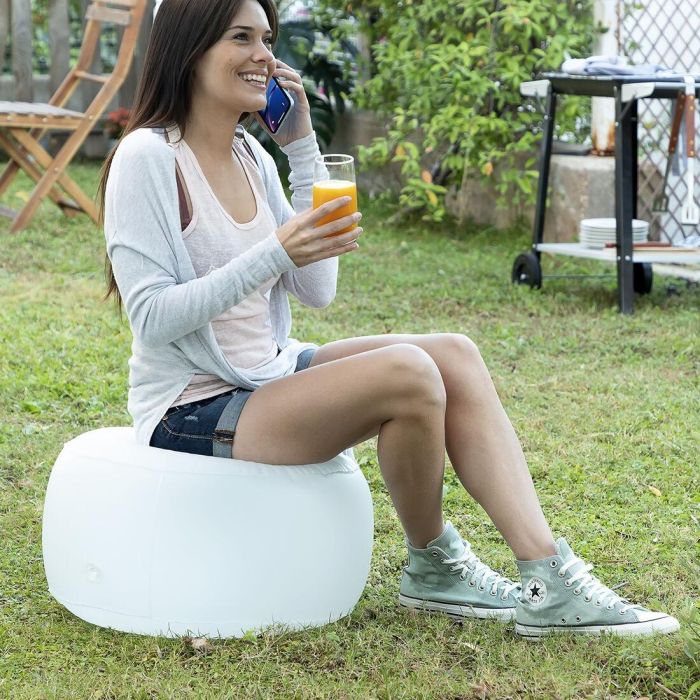 Asiento Hinchable con LED Multicolor y Mando a Distancia Pulight InnovaGoods 11