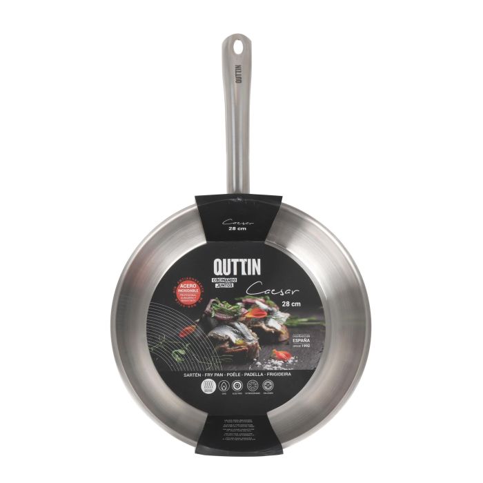 -28- Sarten Acero Ind. 28Cm/0.7Mm Quttin Caesar (4 Unidades) 1