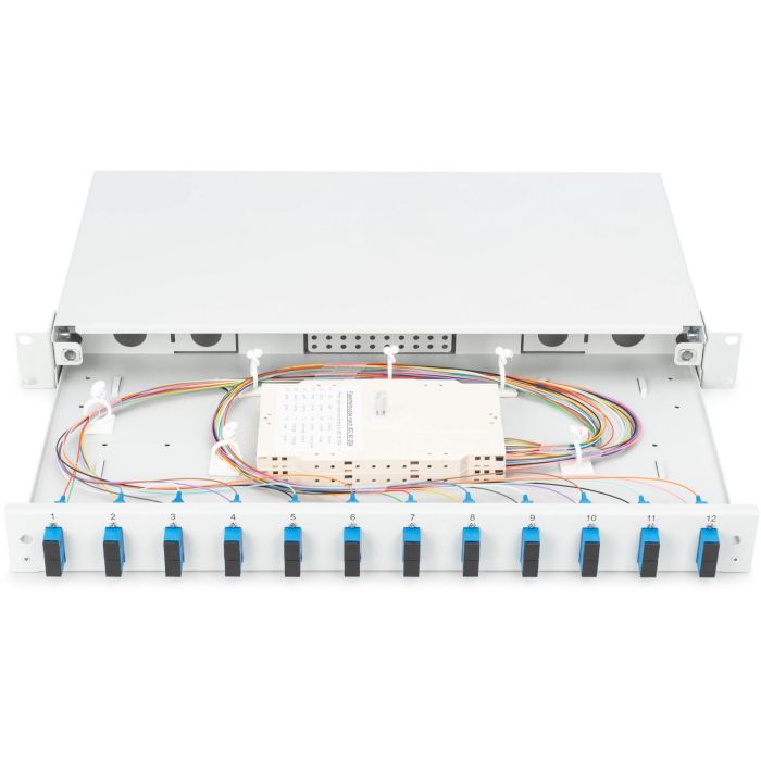 Digitus Caja de Empalme Fibra Óptica LWL 1HE 12x SC DX OS2 Gris 3 Digitus Caja de Empalme Fibra Óptica LWL 1HE 12x SC DX OS2 Gris 3