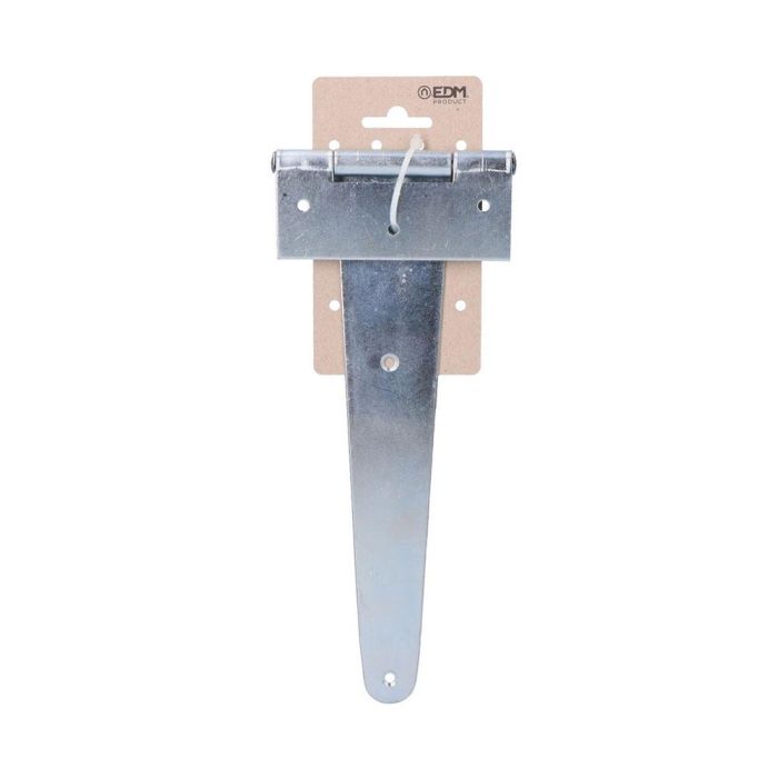Bisagra en forma de t 250 x 110 mm de hierro zincado cromado Bisagra en forma de t 250 x 110 mm de hierro zincado cromado