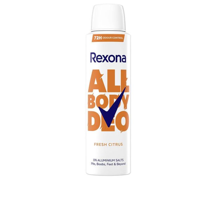 Rexona Desodorante Vapo Fresh Citrus Unisex 150ml Protección 72h Todo el Cuerpo