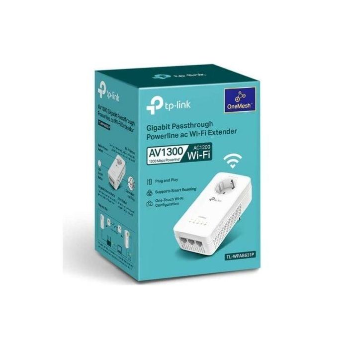 TP-LINK TL-WPA8631P router inalámbrico Doble banda (2,4 GHz / 5 GHz) Gigabit Ethernet Blanco 2