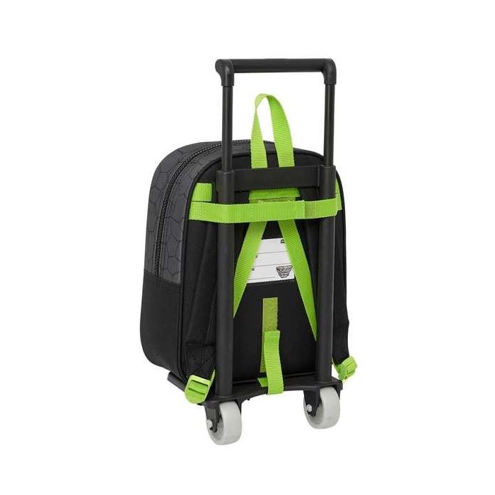 Mochila Escolar con Ruedas Teenage Mutant Ninja Turtles Negro Gris 22 x 27 x 10 cm 1 Mochila Escolar con Ruedas Teenage Mutant Ninja Turtles Negro Gris 22 x 27 x 10 cm 1
