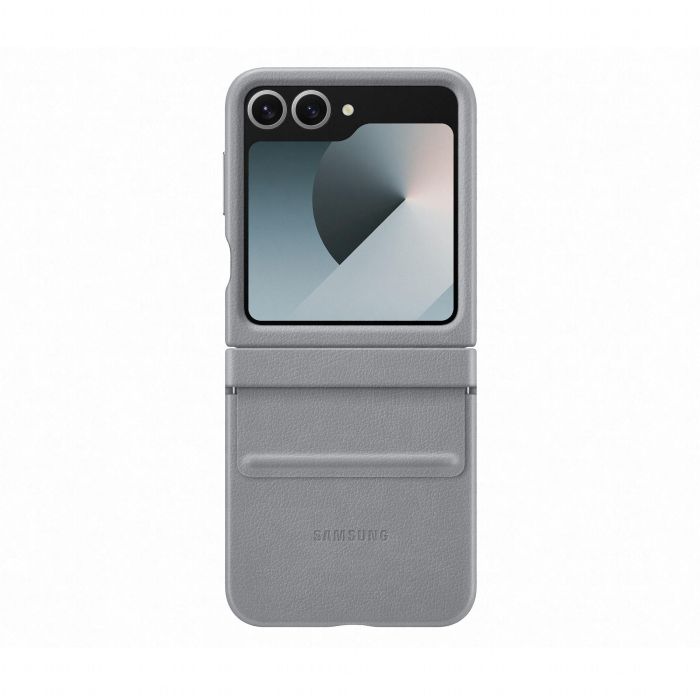 Samsung EF-VF741PJEGWW Funda Kindsuit Original para Samsung Galaxy Z Flip6, Tipo Carcasa Rígida, Color Gris