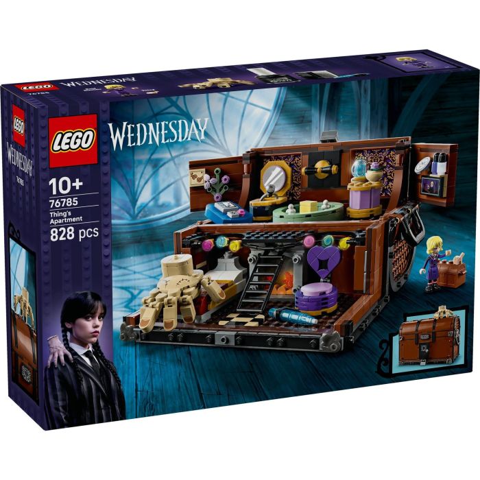 LEGO 76785 Wednesday Apartamento de la Cosa - Juguete de construcción para niñas o niños de 10 años 2 LEGO 76785 Wednesday Apartamento de la Cosa - Juguete de construcción para niñas o niños de 10 años 2