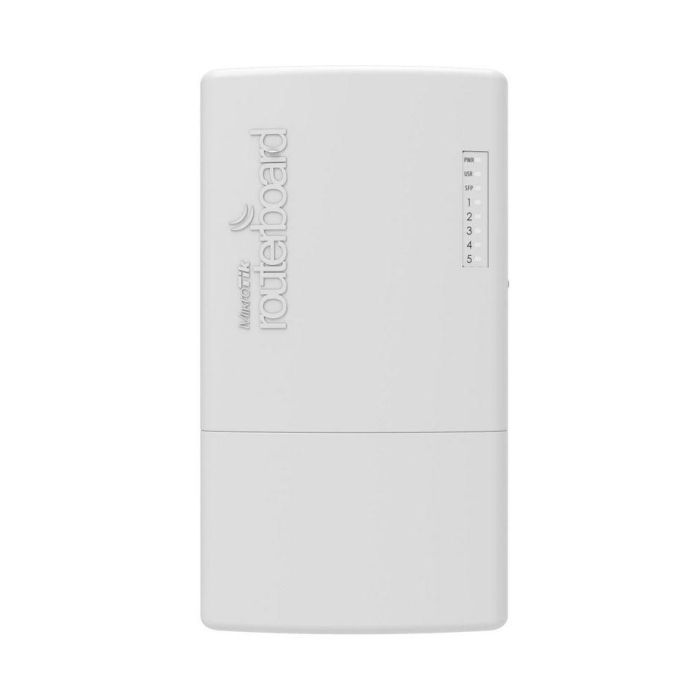 MikroTik 5x 10/100/1000 Mbit/s RJ-45, 1x SFP, 800 MHz, 128 MB RAM, 16 MB flash, PoE, 12-57 V 1 MikroTik 5x 10/100/1000 Mbit/s RJ-45, 1x SFP, 800 MHz, 128 MB RAM, 16 MB flash, PoE, 12-57 V 1
