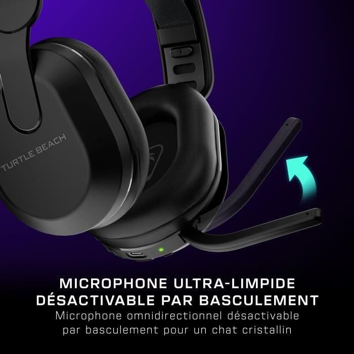 Turtle Beach TUR0731855051052 Auriculares inalámbricos para juegos Stealth™ 500 PC Negro 5 Turtle Beach TUR0731855051052 Auriculares inalámbricos para juegos Stealth™ 500 PC Negro 5