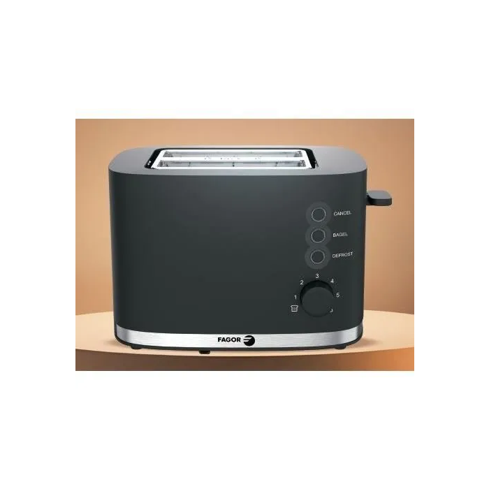 Fagor Pan Grill FG250 - 4 Funciones: Bagel, Recalentar, Cancelar, Descongelar 1