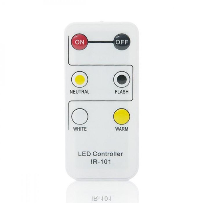 Enchufe Controlador Tira LED 230VAC Blanco Frío y Cálido, con Mando IR de 6 Botones, Tecnología Sin Parpadeo, Multimodo 1 Enchufe Controlador Tira LED 230VAC Blanco Frío y Cálido, con Mando IR de 6 Botones, Tecnología Sin Parpadeo, Multimodo 1