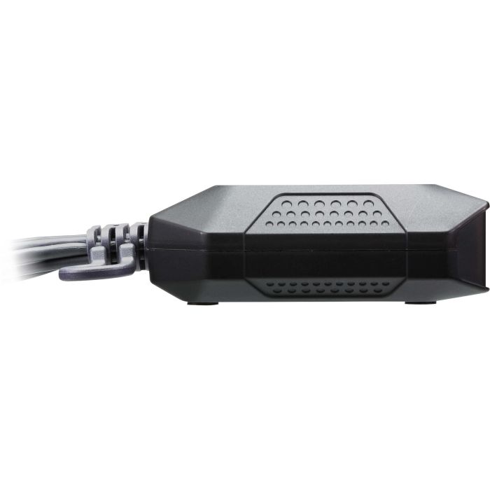 Aten CS22H 2 Puertos USB 4K HDMI Cable KVM Switch con Selector de Puerto Remoto 4