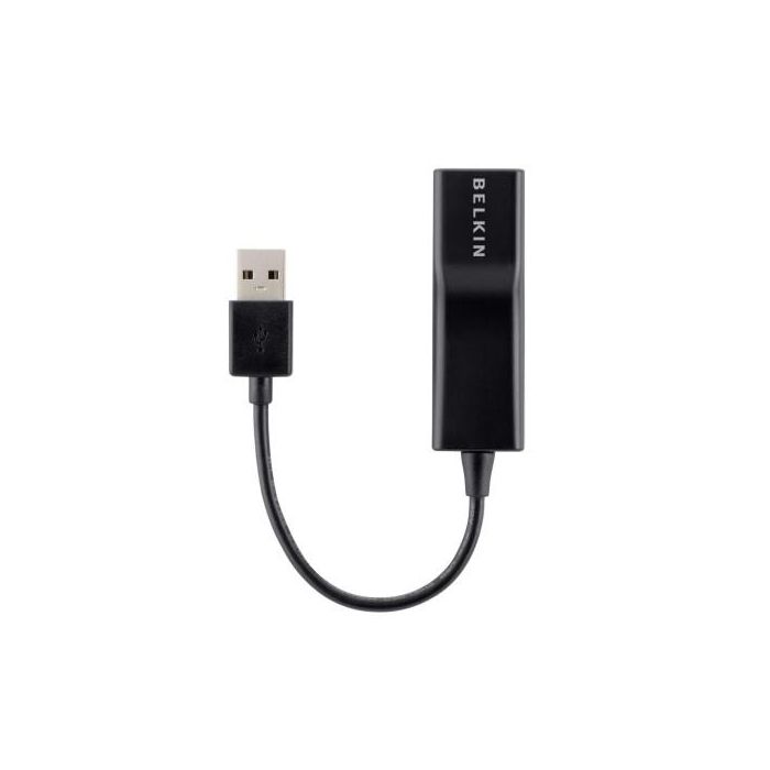Belkin F4U047BT Cable de red USB a RJ-45 Negro 1