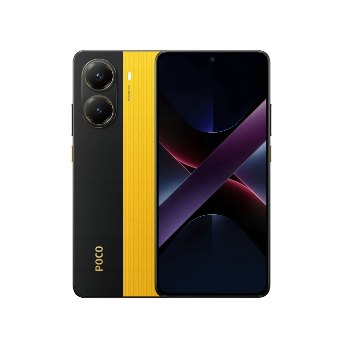 Xiaomi POCO X7 Pro MZB0J18EU Smartphone 8GB RAM 256GB 6.67" AMOLED 120Hz 5G Cámara 50MP Batería 6000mAh Amarillo/Negro