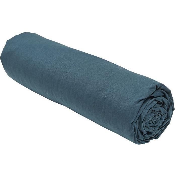 Today TOD3574643510068 Sábana bajera ajustable Algodón Orgánico 180 x 200 cm + 30 cm Peacock 2