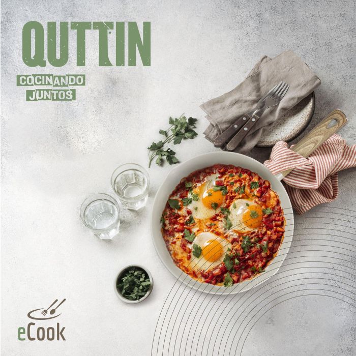 Sartén Wok 28 cm Ecook Quttin (6 Unidades) 4 Sartén Wok 28 cm Ecook Quttin (6 Unidades) 4