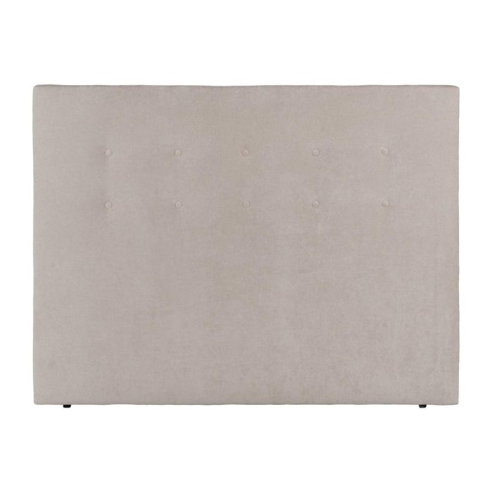 Cabecero Crema Tejido Dormitorio 165 X 8 X 125 cm