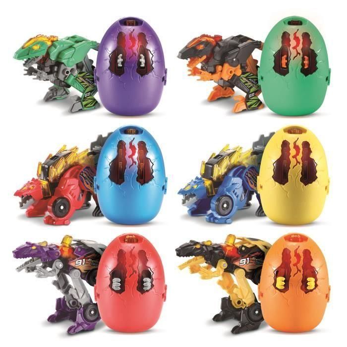 Vtech VT80422175 Switch & Go Dinos Sorpresa V2 - Juguete Transformable 2 en 1 (6 Modelos Diferentes) 1 Vtech VT80422175 Switch & Go Dinos Sorpresa V2 - Juguete Transformable 2 en 1 (6 Modelos Diferentes) 1