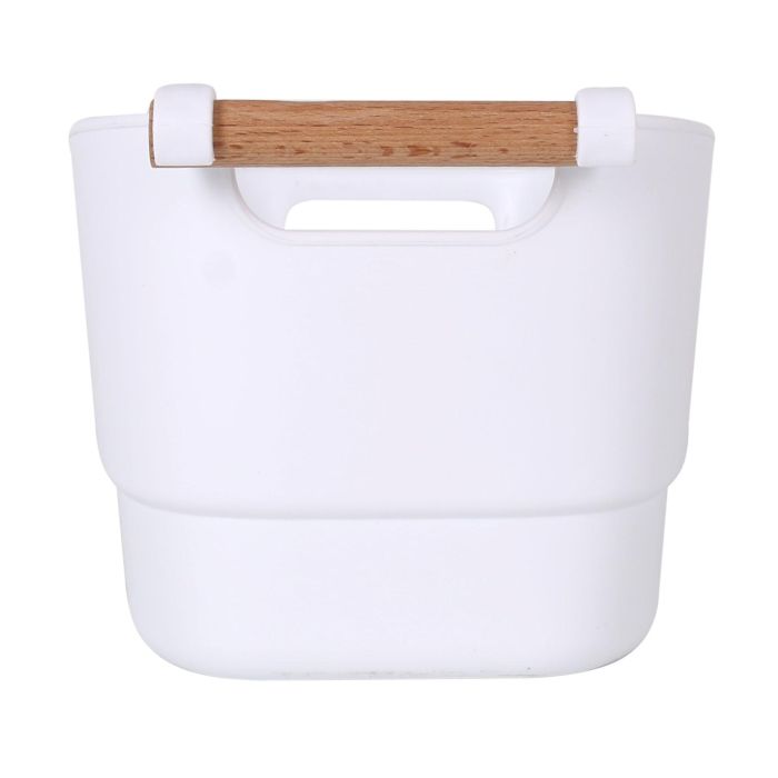 Confortime Cesta Multiusos con Asas de Madera, 18 cm Ancho x 33,5 cm Largo x 15 cm Alto (12 Unidades) 8 Confortime Cesta Multiusos con Asas de Madera, 18 cm Ancho x 33,5 cm Largo x 15 cm Alto (12 Unidades) 8