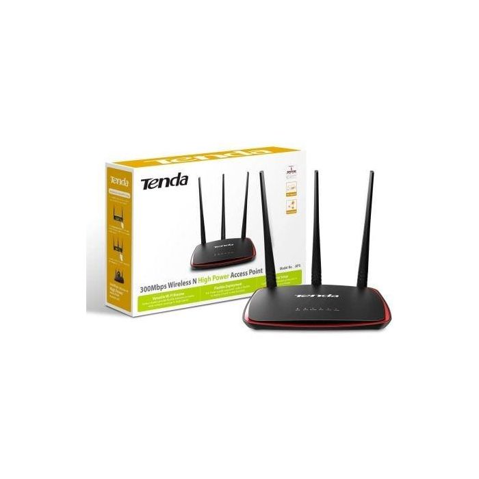 Punto de Acceso Inalámbrico Tenda AP5 300Mbps/ 2.4GHz/ Antenas de 5dBi/ WiFi 802.11n/g/b 4