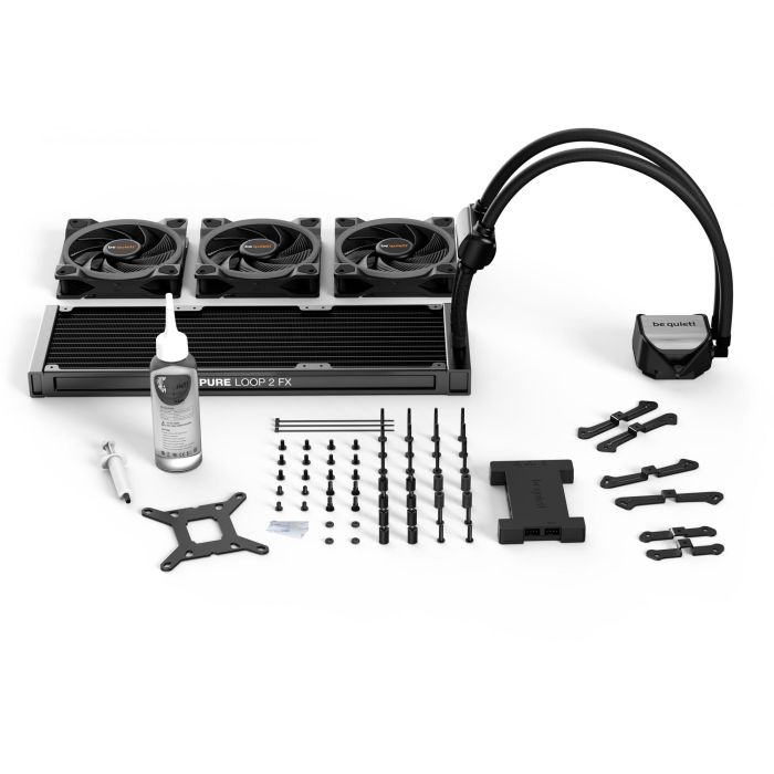 be quiet! Pure Loop 2 FX 360mm ARGB - Sistema de Refrigeración Líquida All-in-One para Procesador, 12cm, Negro 4