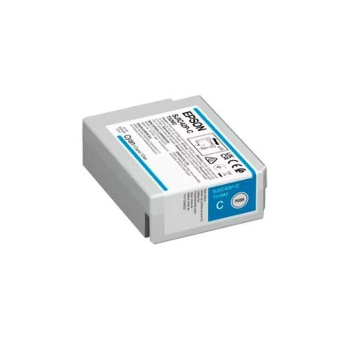 Epson Tinta Cian Colorworks C4000Ebk Epson Tinta Cian Colorworks C4000Ebk