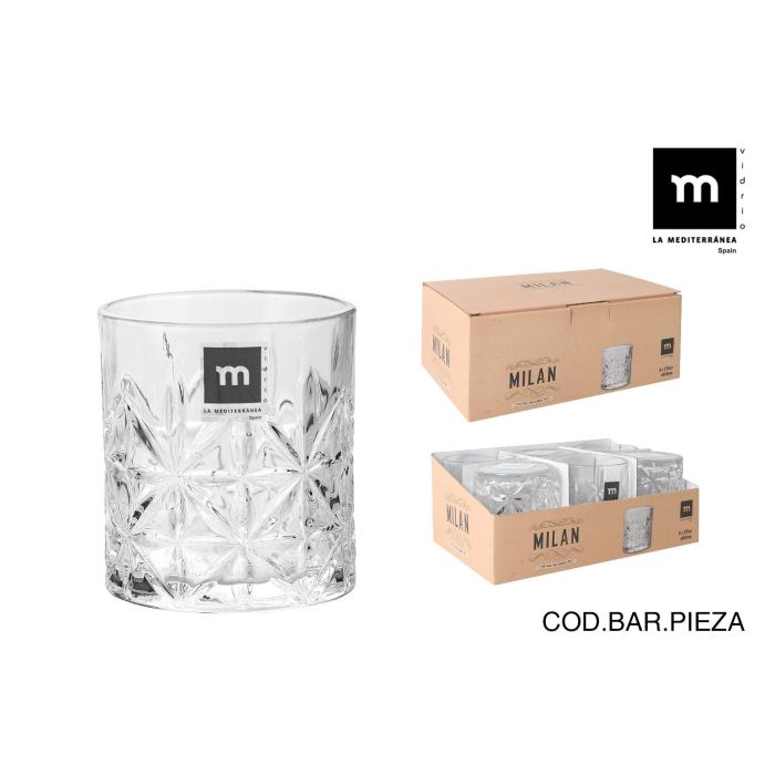 La Mediterranea Vaso 275 cc "Milan" (48 Unidades)