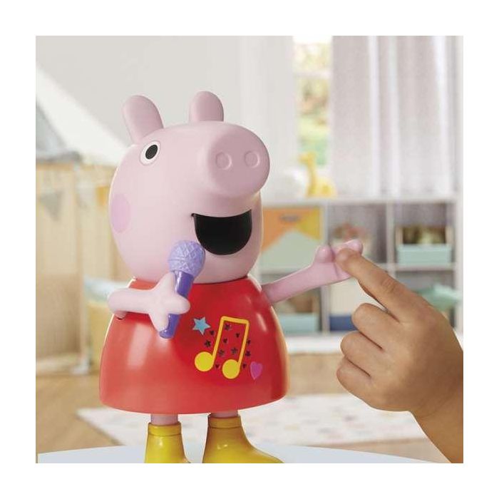 Hasbro Peppa Pig Muñeca Musical G0518 con Más de 50 Sonidos 6
