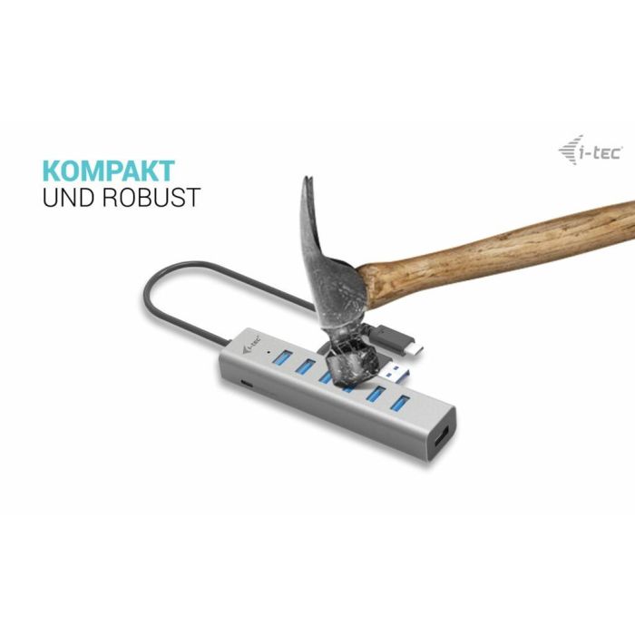 Hub USB i-Tec C31HUBMETAL703 7