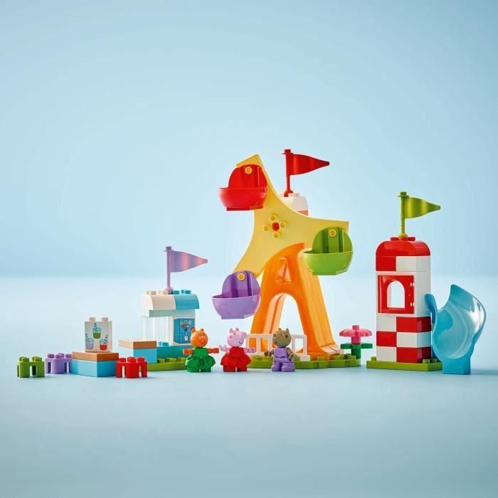 LEGO 10453 DUPLO Peppa Pig Parque de Atracciones - Juego de Construcción para Niños de 2+ Años 3
