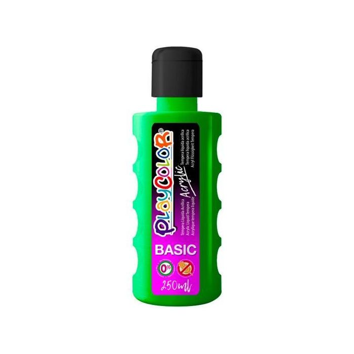 Playcolor Pintura Acrylic Basic Botella 250 mL Verde Oscuro Playcolor Pintura Acrylic Basic Botella 250 mL Verde Oscuro