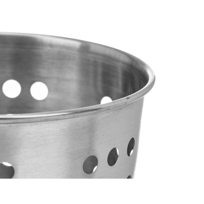 Cubertero de acero Kinvara, 12.5x14.5x12.5 cm, color plata (24 Unidades) 3 Cubertero de acero Kinvara, 12.5x14.5x12.5 cm, color plata (24 Unidades) 3
