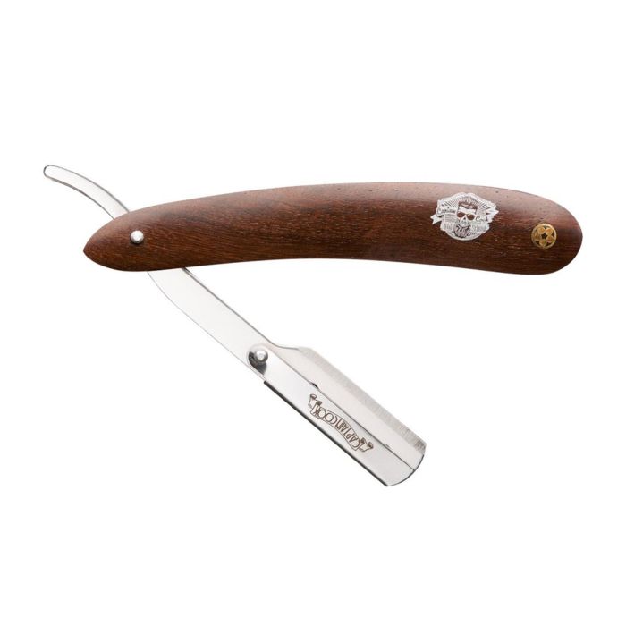 Captain Cook Mango de madera navaja de afeitar