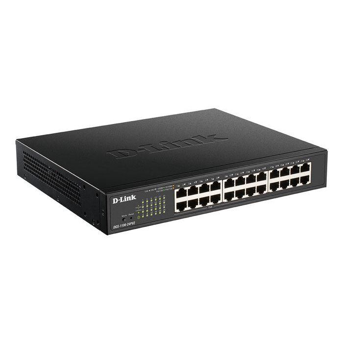 Switch Gestionable D-Link DGS-1100-24PV2 24 Puertos/ RJ-45 Gigabit 10/100/1000 PoE Switch Gestionable D-Link DGS-1100-24PV2 24 Puertos/ RJ-45 Gigabit 10/100/1000 PoE