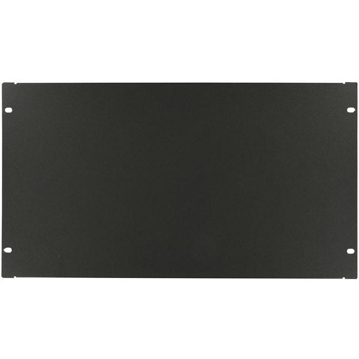 Lanview by Logon 6U 19" SCREW TYPE BLANK PANEL BLACK
