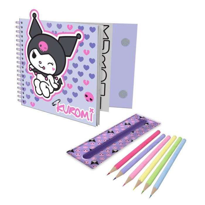 Set colorear Kuromi Hello Kitty 1 Set colorear Kuromi Hello Kitty 1