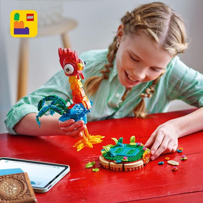Lego 43272 Disney Vaiana 2 Heihei Figura Construible Articulada Coleccionable 6