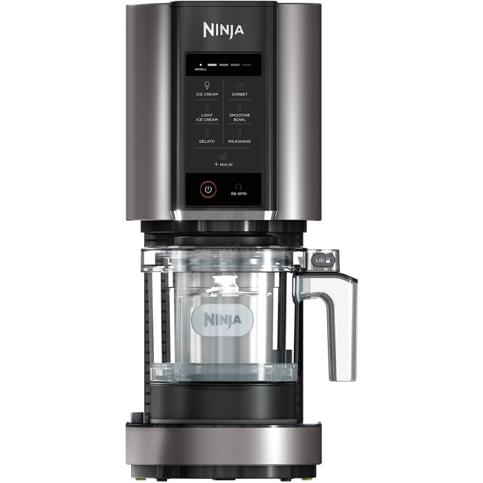Ninja Creami NC300EU Máquina para Helados y Postres Helados Negro/Plata 4 Ninja Creami NC300EU Máquina para Helados y Postres Helados Negro/Plata 4