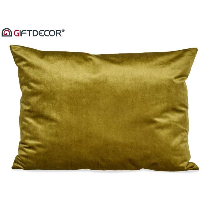 Cojín de terciopelo verde 60x45 cm - Giftdecor (6 Unidades) 1 Cojín de terciopelo verde 60x45 cm - Giftdecor (6 Unidades) 1