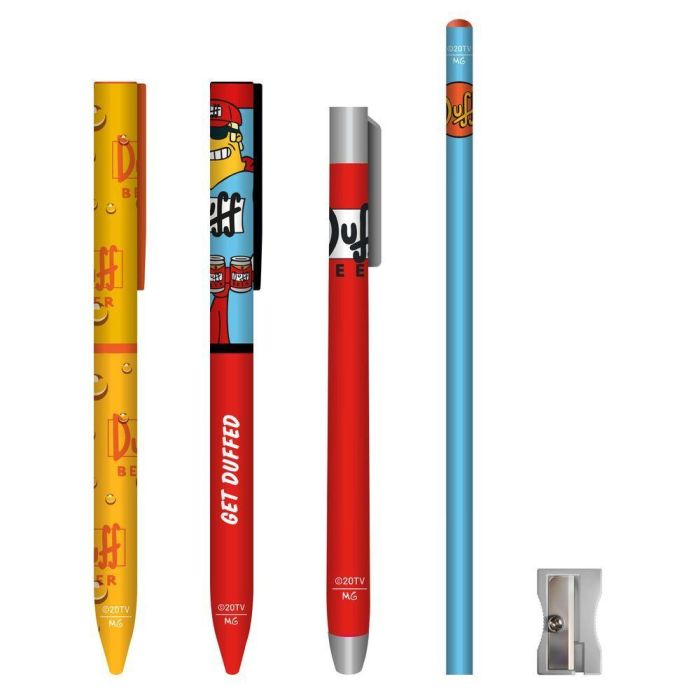Portalapices + lapiceros Los Simpsons 1 Portalapices + lapiceros Los Simpsons 1